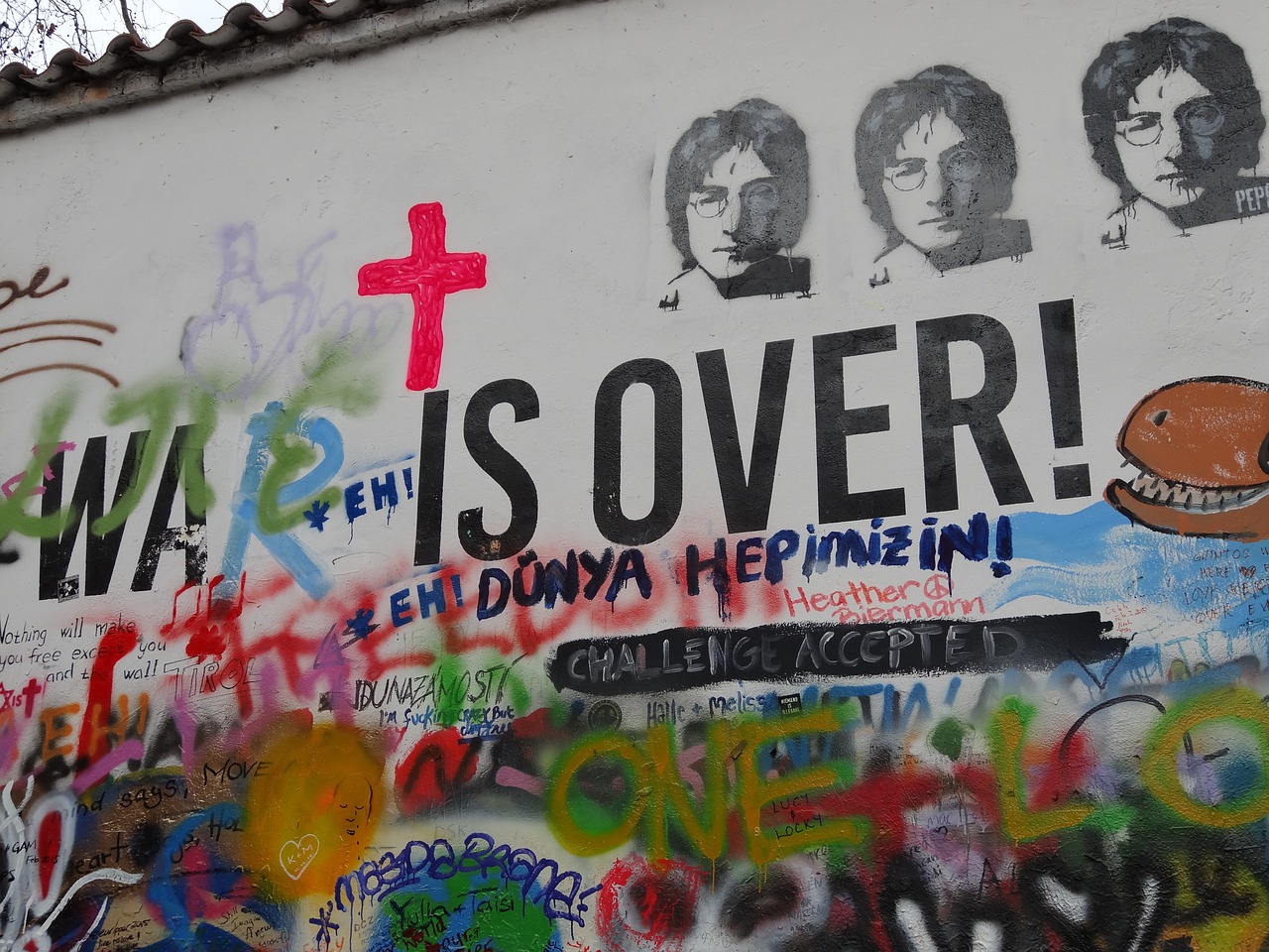 Visit John Lennon Wall Prague www.Prague.Today Best things to do in