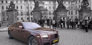 VIP Rolls Royce tour Prague