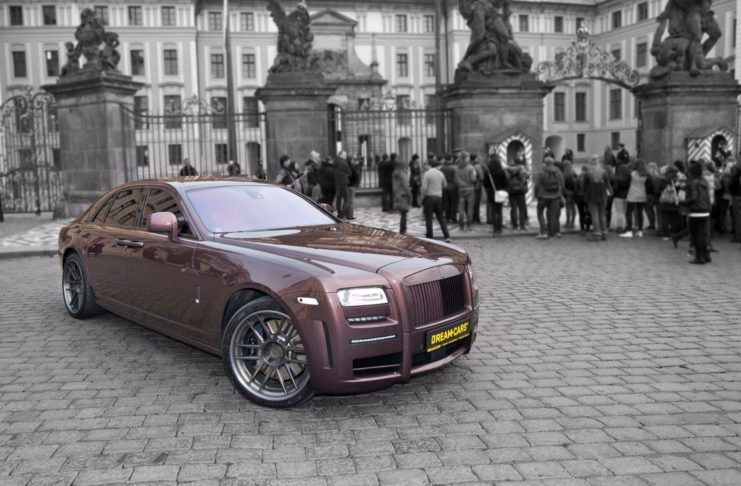 VIP Rolls Royce tour Prague