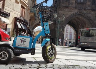 Rent E-tricycles in Prague