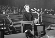 Milada Horakova and political trials in 1950s