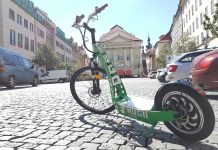 Hugo bike Prague – enjoy Prague with any effort with e-Scooter