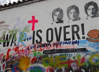 John Lennon Wall Prague