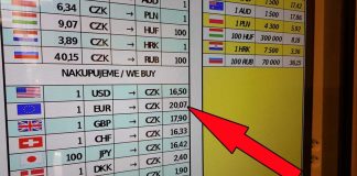 Scams in Prague: Cheating at Exchange office