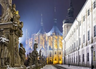 The silver town of Kutna Hora