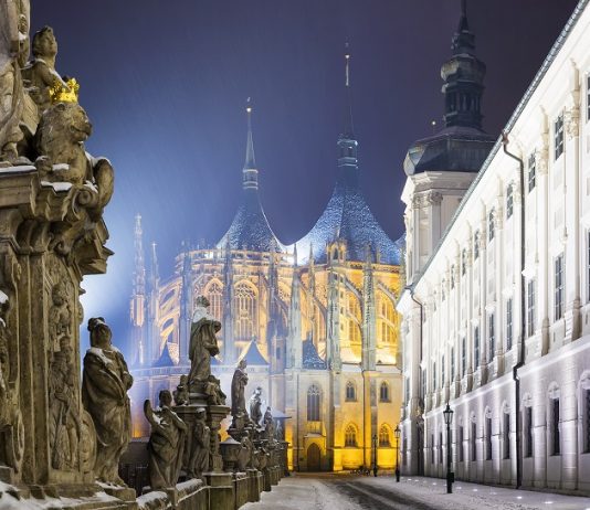 The silver town of Kutna Hora