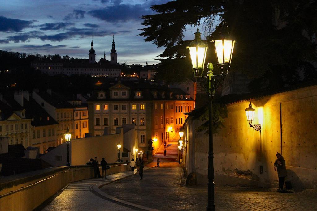 Prague Streets - St. Nicholas Church No.2 and Nerudova Street - www.Prague ...